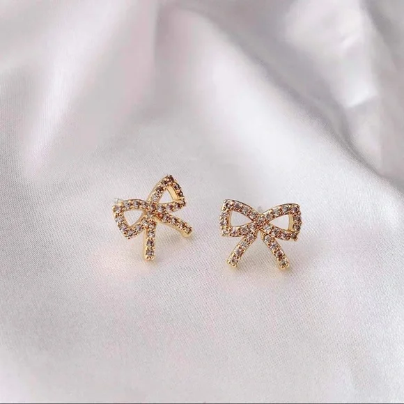 ⭐️Host Pick⭐️Kate Spade Gemstone Bowknot Earrings - Picture 7 of 9
